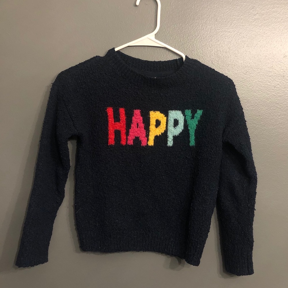 Girls sweater “Happy”